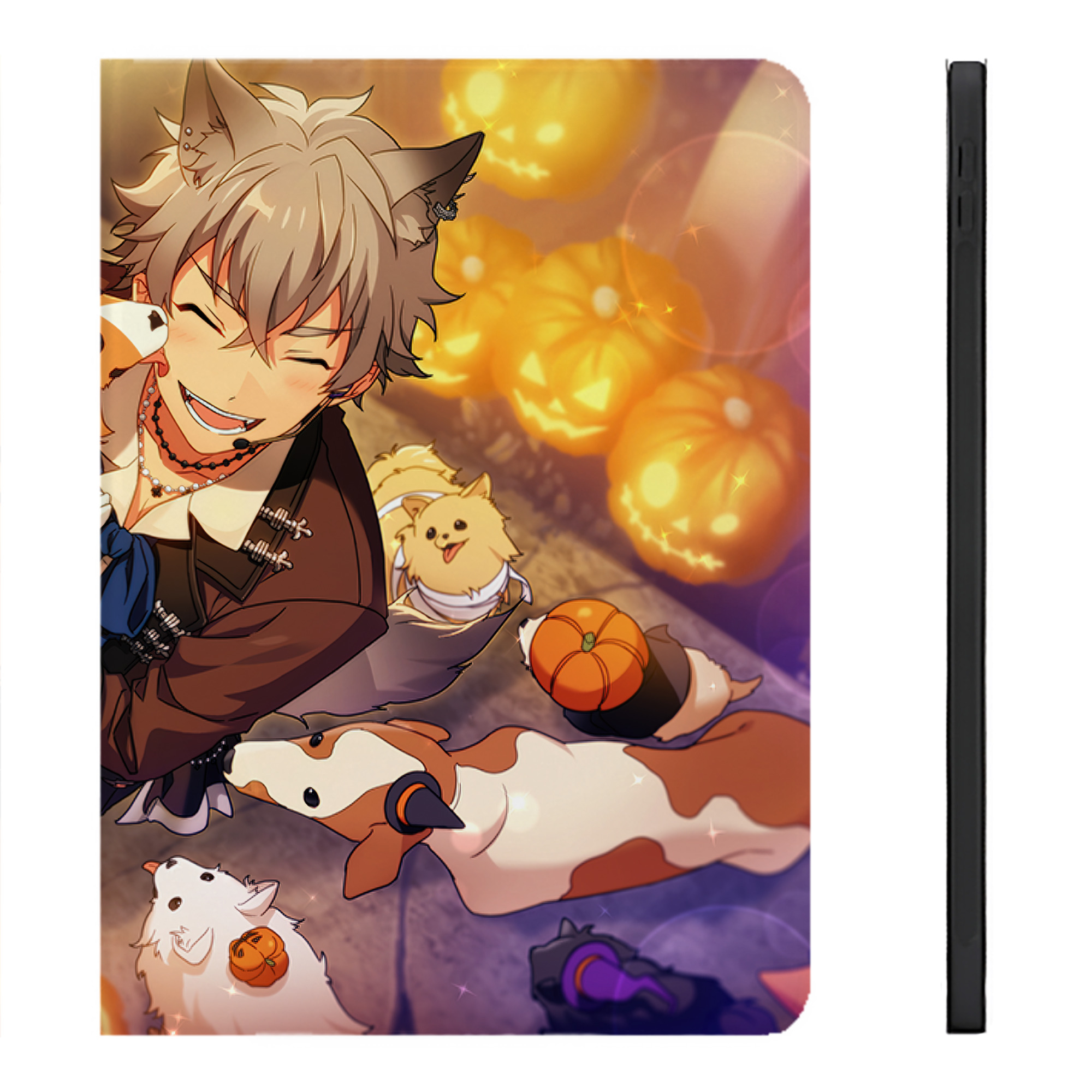 （画像用） あんさんぶるスターズ! Ensemble Stars IPadケース ペンホルダー付き ブックスタイルデザイン